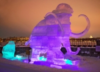 Фестиваль ледяных скульптур в Хельсинки