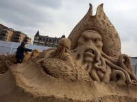 Фестиваль песчаных скульптур в Великобритании